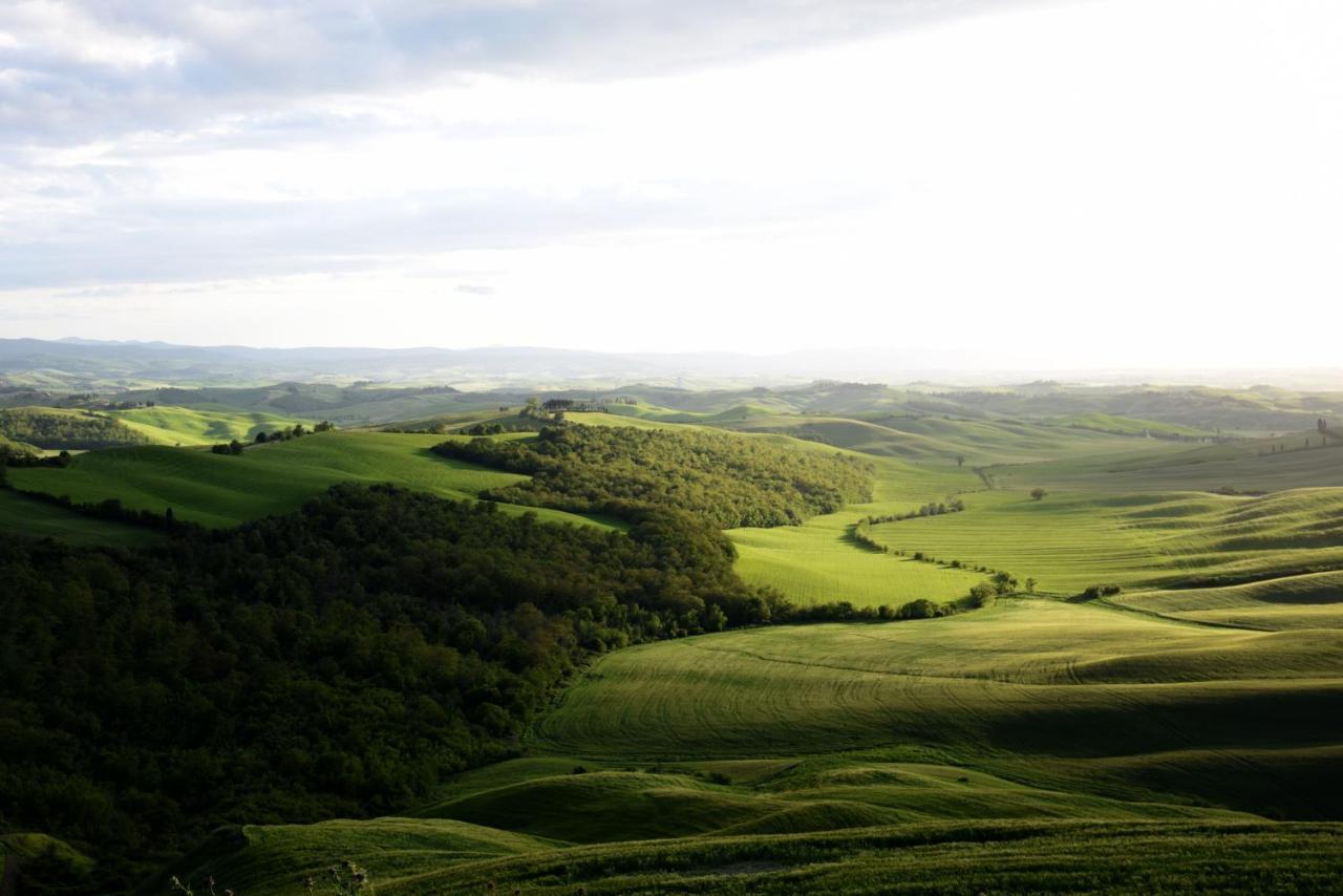 Villa Ginevra-Villa Indipendente-Crete Senesi-Tuscany Siena Exterior foto