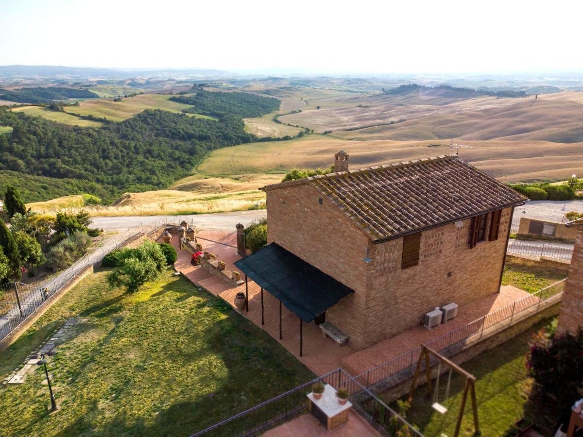 Villa Ginevra-Villa Indipendente-Crete Senesi-Tuscany Siena Exterior foto